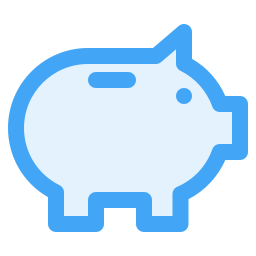 Piggy bank icon