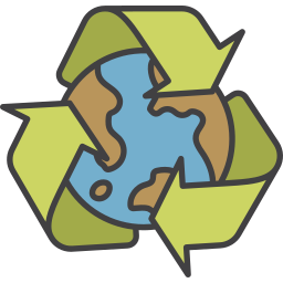 mundo ecológico icono