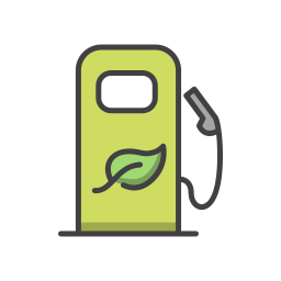 Éco-carburant Icône