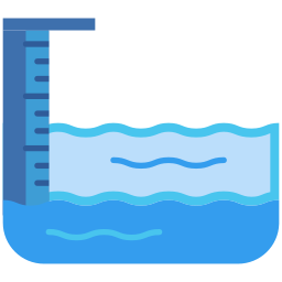 nivel de agua icono