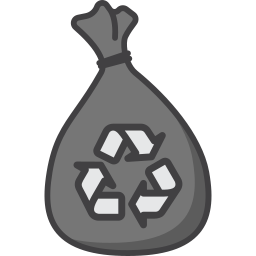 Garbage bag icon