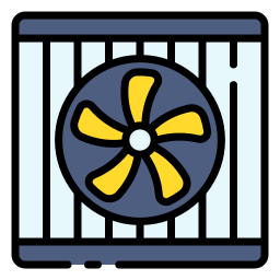 sistema de refrigeración icono