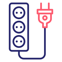 cable de extensión icono