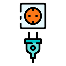 stecker und buchse icon