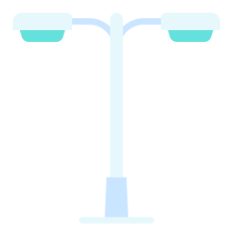 Street lamp icon