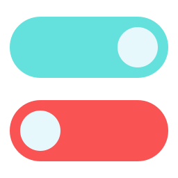 Toggle button icon