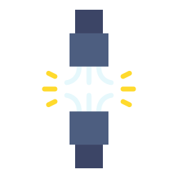 connexion filaire Icône