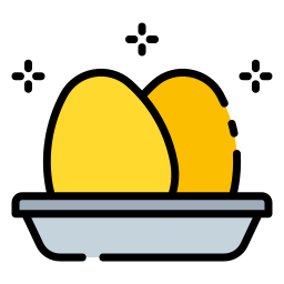 złote jajko ikona
