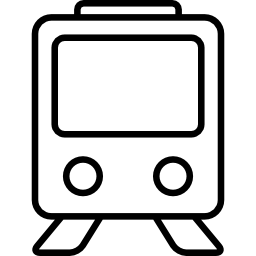 contour du train Icône