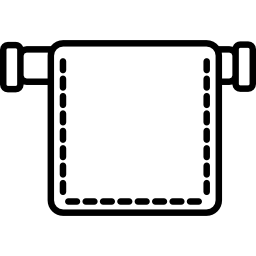Towel outline icon