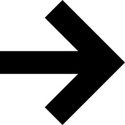 Right straight arrow icon
