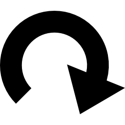 円形の時計回りの矢印 icon