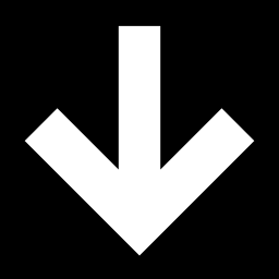 사각형 버튼의 아래쪽 화살표 icon