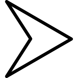 Right arrow outline icon