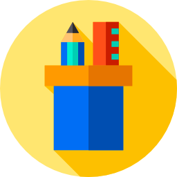 Pencil case icon