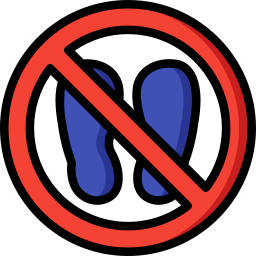 Warning sign icon