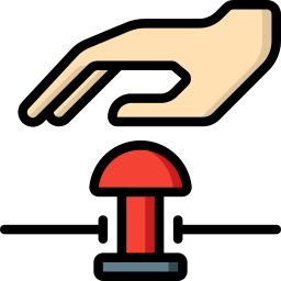 Emergency stop icon