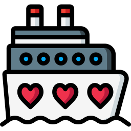 Круизное судно иконка