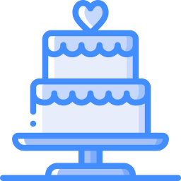 Wedding cake icon