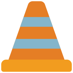 Traffic cone icon