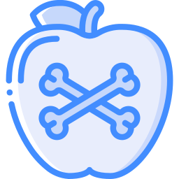 zatrute jabłko ikona