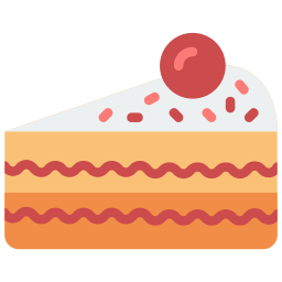 Cake slice icon