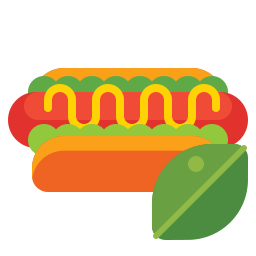 Vegan food icon