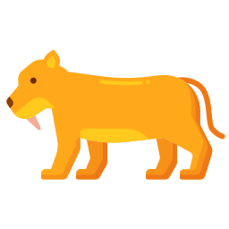 Саблезубый тигр иконка