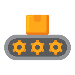 Conveyor belt icon