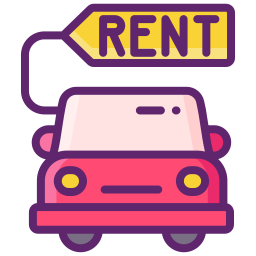 Car rental icon