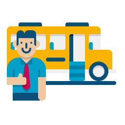 Bus driver icon