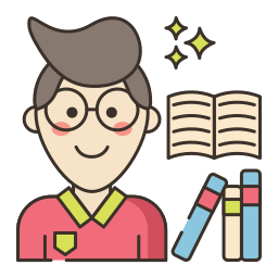 bibliotecario icono