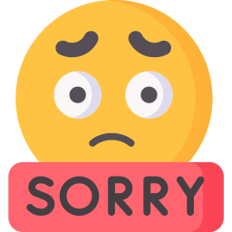 Sorry icon