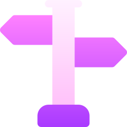 Signpost icon