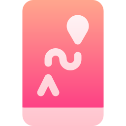 Gps navigation icon
