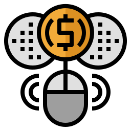Click per pay icon