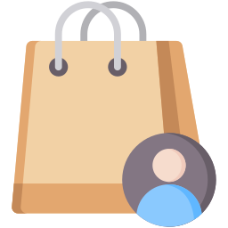 Shopping bag icon