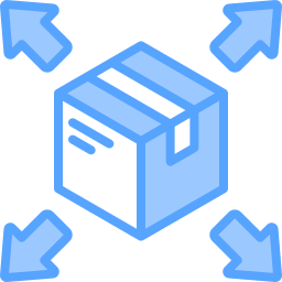 Distribution center icon