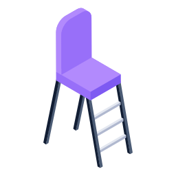 krzesło sędziowskie ikona