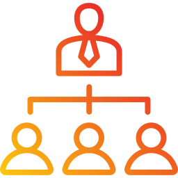 Organization structure icon