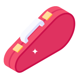 Sport bag icon