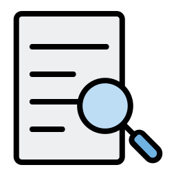 Magnifying glass icon