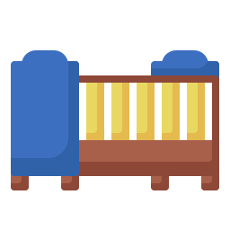 детская кроватка иконка