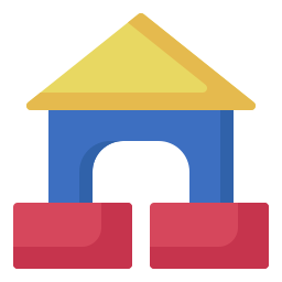 Toy block icon