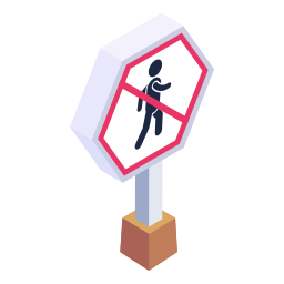 No entry icon