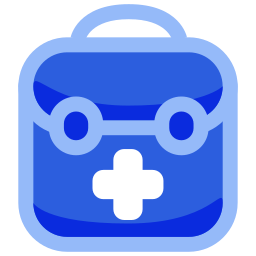 Medical box icon