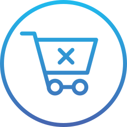 Remove from cart icon