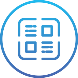 scansione del codice qr icona