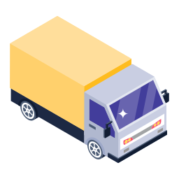 Delivery van icon