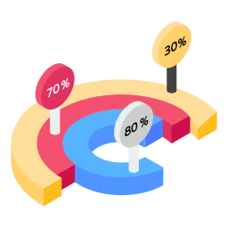 cirkeldiagram icoon